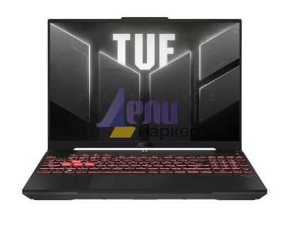 Лаптоп Asus TUF A16 FA607PI-N3010,AMD Ryzen 9 7845HX  ,16" FHD+ (1920 x 1200) 165 Hz,16GB DDR5 ,1TB , RTX 4070  8GB GDDR6,Wi-Fi 6(802.11ax) ,Backlit Chiclet Keyboard 1-Zone RGB,NO OS,Mecha Gray