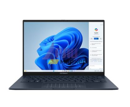 Лаптоп Asus Zenbook UX3405MA-PP086W, Intel Ultra 5 125H 1.2 GHz (18MB Cache, up to 4.5 GHz, 14 cores, 18 Threads),14.0" OLED ,3K (2880 x 1800) 16:10, DDR5 16GB LPDDR5X(ON BD.), 512 GB PCIEG4 SSD, Intel Art Graphics, Widnows 11, Ponder Blue