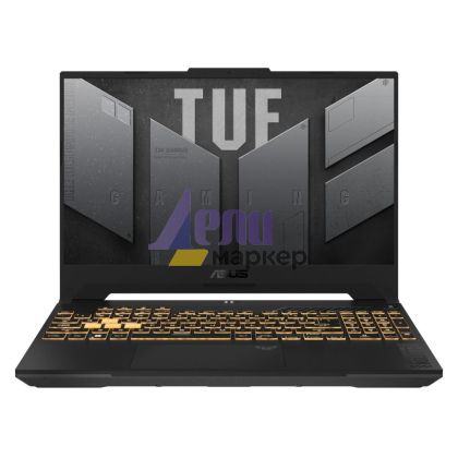 Лаптоп Asus TUF F15 FX507VU-LP139,Inteli7-13620H 2.4 GHz (24M  Cache, up to 4.9 GHz, 10 cores), 15.6" FHD (1080 x 1920) 16:9,144Hz,16GB DDR5 ,1TB PCIe 4.0,RTX 4050 6GB GDDR6, Wi-Fi 6(802.11ax)Backlit Chiclet Keyboard 1-Zone RGB, no OS, Mecha Gray