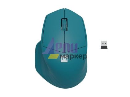 Мишка Natec Mouse Siskin Wireless 1600DPI 2.4GHz + Bluetooth 5.0 Optical Blue