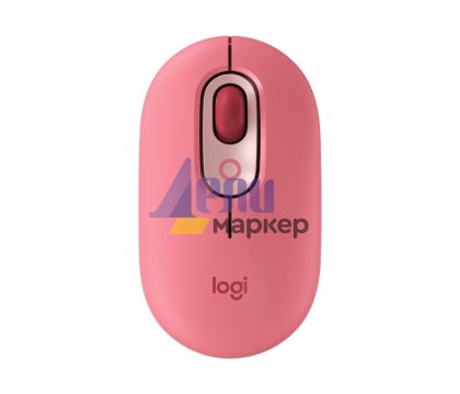 Мишка Logitech POP Mouse with emoji - HEARTBREAKER_ROSE - EMEA