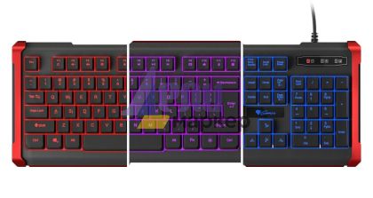 Клавиатура Genesis Gaming Keyboard Rhod 410 US Layout Backlight