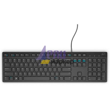 Клавиатура Dell KB216 Wired Multimedia Keyboard Bulgarian Black