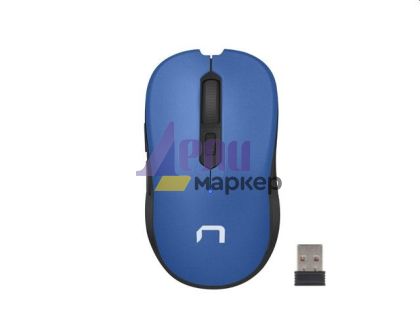 Мишка Natec Mouse Robin wireless 1600dpi blue