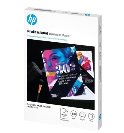 Хартия HP Inkjet, PageWide and Laser Professional Business Paper, A4, glossy, 180g/m2, 150 sheets