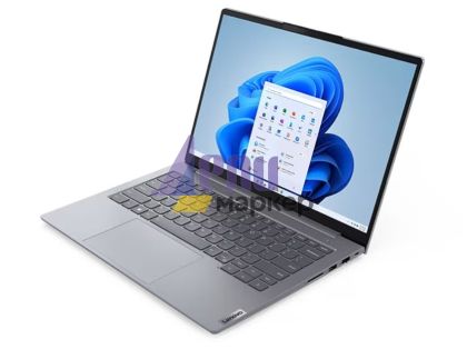 Лаптоп Lenovo ThinkBook 14 G6 AMD Ryzen 7 7730U (up to 4.5GHz, 16MB), 32GB (16+16) DDR4 3200MHz, 1TB SSD, 14" WUXGA (1920x1200) IPS AG, AMD Radeon Graphics, WLAN, BT, 1080p&IR Hybrid  Cam, Backlit KB, FPR, Arctic Grey, DOS, 3Y