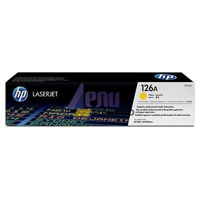 Консуматив HP 126A Yellow LaserJet Toner Cartridge