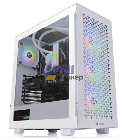 Кутия за компютър Thermaltake V350 TG ARGB Air Snow