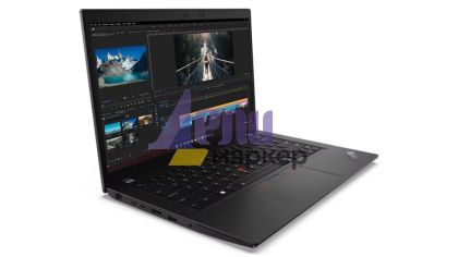 Лаптоп Lenovo ThinkPad L14 G4 Intel Core i5-1335U (up to 4.6GHz, 12MB), 16GB DDR4 3200MHz, 512GB SSD, 14" FHD (1920x1080) IPS AG, Intel Iris Xe Graphics, FHD&IR Hybrid Cam, Backlit KB, WLAN, BT, SCR, FPR, Win11Pro, 3Y