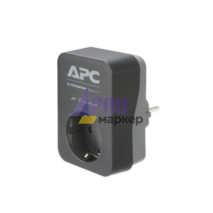 Филтър APC Essential SurgeArrest 1 Outlet Black 230V Germany