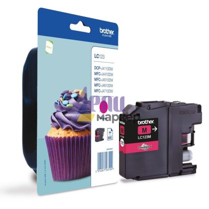 Консуматив Brother LC-123 Magenta Ink Cartridge for MFC-J4510DW