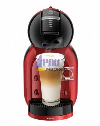 Кафе машина KRUPS® NESCAFÉ® Dolce Gusto Mini Me Червено и черно