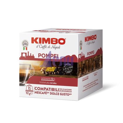 Кафе капсула Kimbo Pompei 16 бр., съвместими с Dolce Gusto