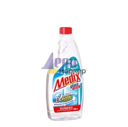 Почистващ препарат за прозорци Medix Glass Пълнител 500 ml Cotton Breeze