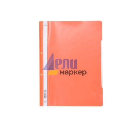 Папка PVC с перфорация, А4 Оранжева 5 бр.