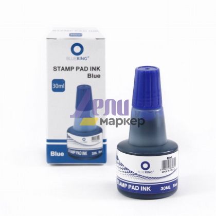 Тампонно мастило Bluering Flower 30 ml Синьо