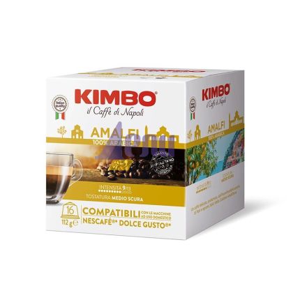 Кафе капсула Kimbo Amalfi 16 бр., съвместими с Dolce Gusto