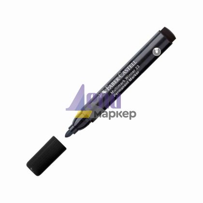 Перманентен маркер Faber-Castell Multimark Winner 23 Объл връх 2.8 mm Черен