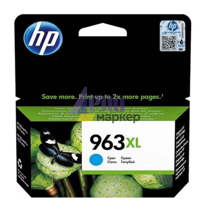 Консуматив HP 963XL High Yield Cyan Original Ink Cartridge