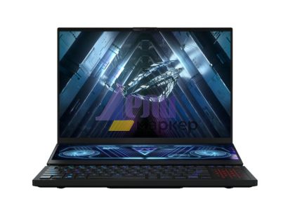Лаптоп Asus ROG Zephyrus Duo 16 GX650RW-LO129X, AMD Ryzen 9 6900HX (8-core/16-thread, 20MB cache, up to 4.9 GHz max boost), 16" WQXGA (2560 x 1600,16:10) 165Hz, 32GB DDR5-4800 (2*16), NVMe PCIe 1TB M.2 SSD, NVIDIA GeForce RTX 3070 Ti 8GB GDDR6, WiFi 6e, R