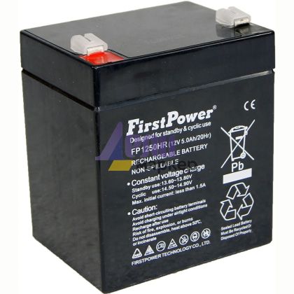 Батерия FirstPower FP5-12 - 12V 5Ah F2