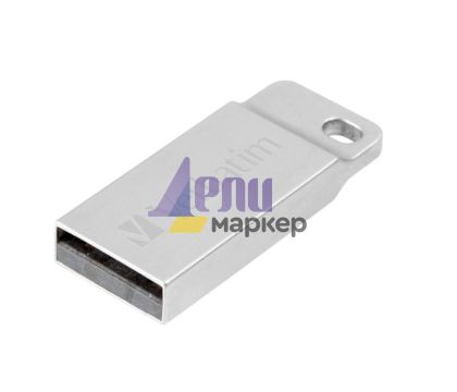 Памет Verbatim Metal Executive 64GB USB 2.0 Silver