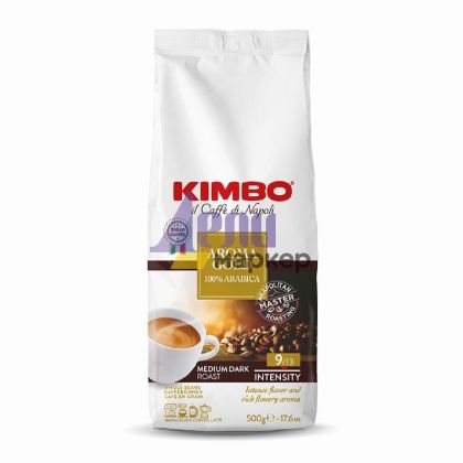 Кафе Kimbo Aroma Gold, на зърна, 500 g