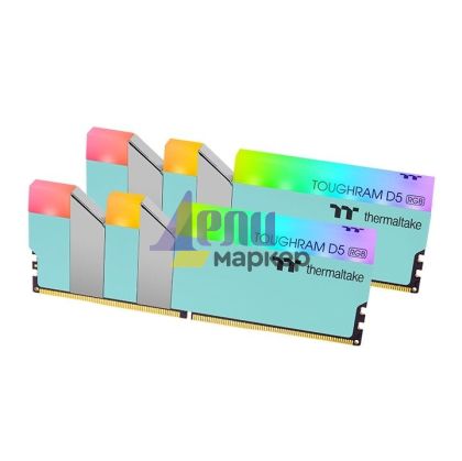 Памет Thermaltake TOUGHRAM RGB 32GB (2x16GB) DDR5 5600MHz U-DIMM Turquoise