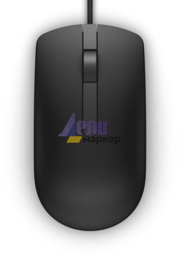 Мишка Dell MS116 Optical Mouse Black