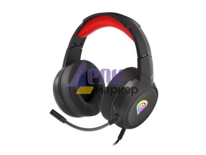 Слушалки Genesis Gaming Headset Neon 200 RGB Black-Red