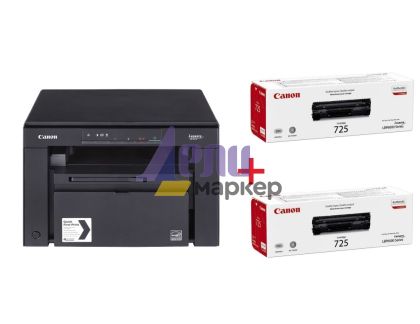 Лазерно многофункционално устройство Canon i-SENSYS MF3010 Printer/Scanner/Copier + 2x Canon CRG-725