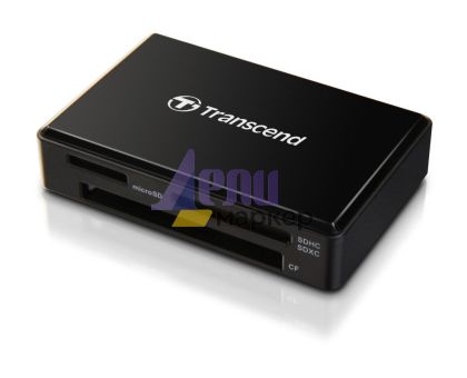 Четец за карти Transcend All-in-1 Multi Memory Card Reader, USB 3.0/3.1 Gen 1, Black