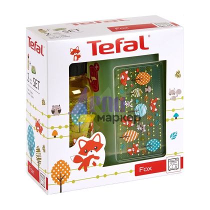 Кутия и бутилка Tefal Tritan Fox Комплект