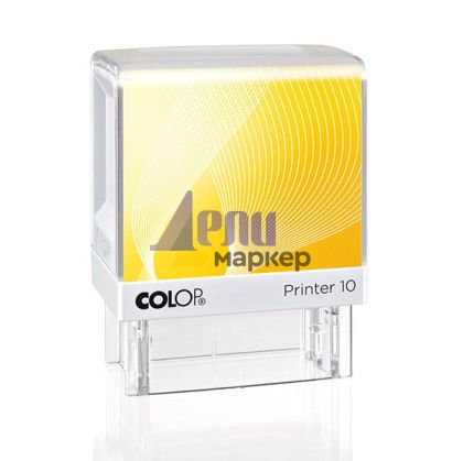 Печат Colop Printer 10 Правоъгълен 10x27 mm