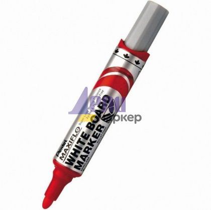 Маркер бяла дъска Pentel Maxiflo Объл Червен 6.0 mm