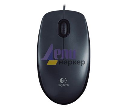 Мишка Logitech Mouse M100 Grey, EER Orient Packaging