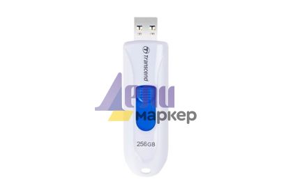 Памет Transcend 256GB, USB3.1, Pen Drive, Capless, White