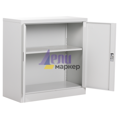 Метален шкаф Carmen CR-1233 E - сив