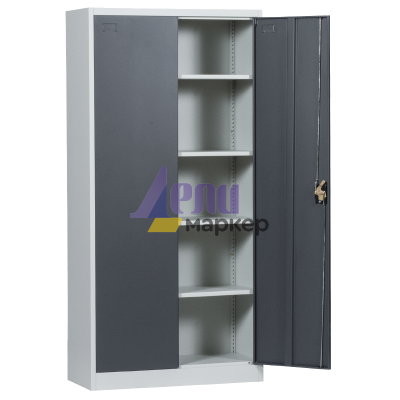 Метален шкаф Carmen CR-1235 EL SAND 90 - графит - сив