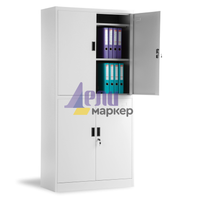 Метален шкаф Carmen CR-1246 E KZ - сив