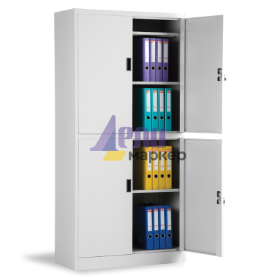 Метален шкаф Carmen CR-1246 E KZ - сив