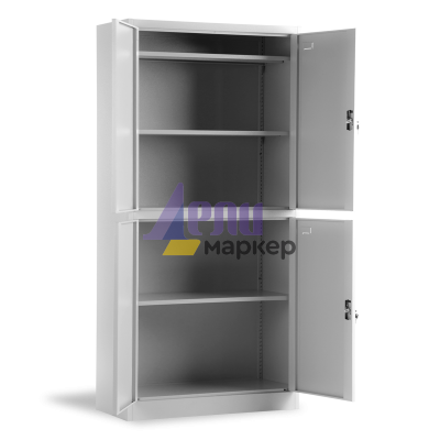 Метален шкаф Carmen CR-1246 E KZ - сив