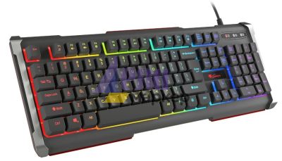 Клавиатура Genesis Gaming Keyboard Rhod 400 Rgb Backlight Us Layout