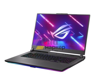 Лаптоп Asus ROG Strix G17 G713PU-LL109W,AMD Ryzen 9 7940HX (6-core/32-thread, 64MB L3 cache, up to 5.2 GHz max boost), 17.3" WQHD (2560 x 1440) 16:9 240Hz,16GB DDR5 , 1TB SSD,  RTX 4050 ,6GB GDDR6, WiFi 6,RGB, Windows 11,Eclipse Gray