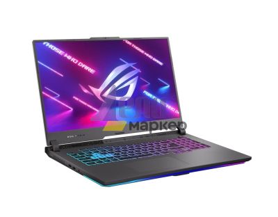 Лаптоп Asus ROG Strix G17 G713PU-LL109W,AMD Ryzen 9 7940HX (6-core/32-thread, 64MB L3 cache, up to 5.2 GHz max boost), 17.3" WQHD (2560 x 1440) 16:9 240Hz,16GB DDR5 , 1TB SSD,  RTX 4050 ,6GB GDDR6, WiFi 6,RGB, Windows 11,Eclipse Gray