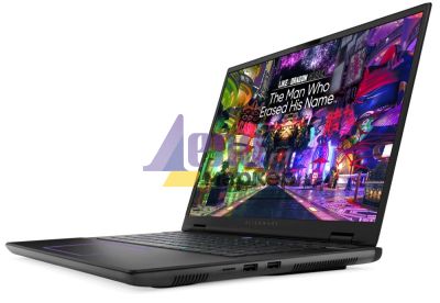 Лаптоп Dell Alienware m16 R2, Intel Core Ultra 7 155 H( 16 cores, 1.40 to 4.80 GHz ), 16.0" QHD+ (2560x1600) 240Hz, 3ms, FHD IR Cam, 16GB, 2x8GB, DDR5, 5600 MT/s, 1 TB, M.2, PCIe NVMe, SSD, RTX 4060, 8GB GDDR6, Wifi 7, Win11 Pro, Dark Metallic Moon, 3Y PS