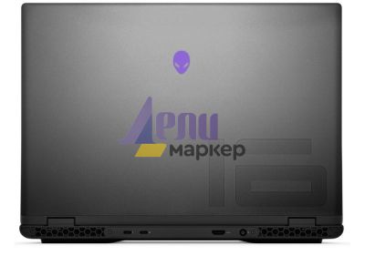 Лаптоп Dell Alienware m16 R2, Intel Core Ultra 7 155 H( 16 cores, 1.40 to 4.80 GHz ), 16.0" QHD+ (2560x1600) 240Hz, 3ms, FHD IR Cam, 16GB, 2x8GB, DDR5, 5600 MT/s, 1 TB, M.2, PCIe NVMe, SSD, RTX 4060, 8GB GDDR6, Wifi 7, Win11 Pro, Dark Metallic Moon, 3Y PS