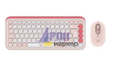 Комплект Logitech Pop Icon Combo - Rose - US INT'L - BT - N/A - INTNL-973