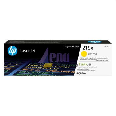 Консуматив HP 219X High Yield Yellow Original LaserJet Toner Cartridge