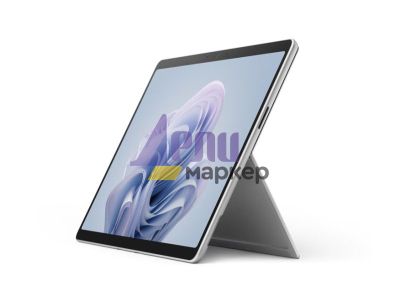 Лаптоп Microsoft Surface PRO 10, Intel Core Ultra 5 135U, 13" (2880 x 1920) PixelSense Flow Display, Intel Graphics, 16GB RAM, 512GB SSD, Windows 11 Pro, Platinium